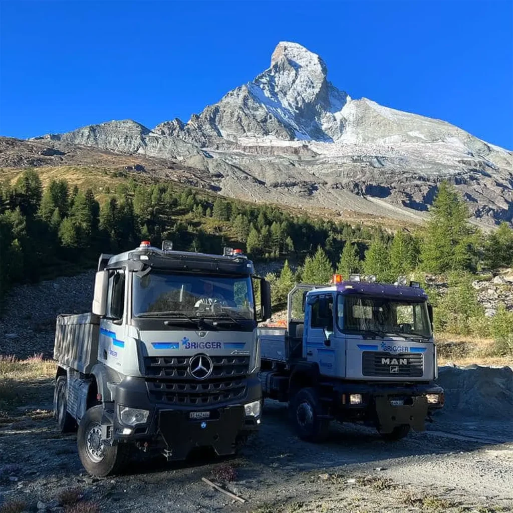 brigger-bau-transporte-hochalpin-wallis Brigger Bau Transport in Hochalpiner Umgebung